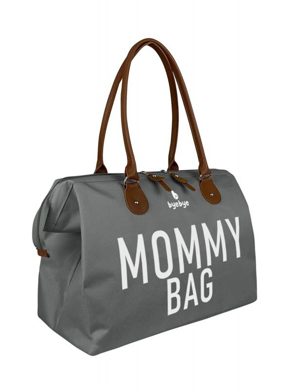 Mommy Bag  Anne Bebek Bakım ve Kadın Çantası-Gri