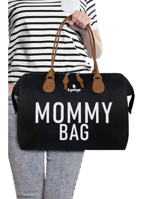 Mommy Bag  Anne Bebek Bakım ve Kadın Çantası-Siyah