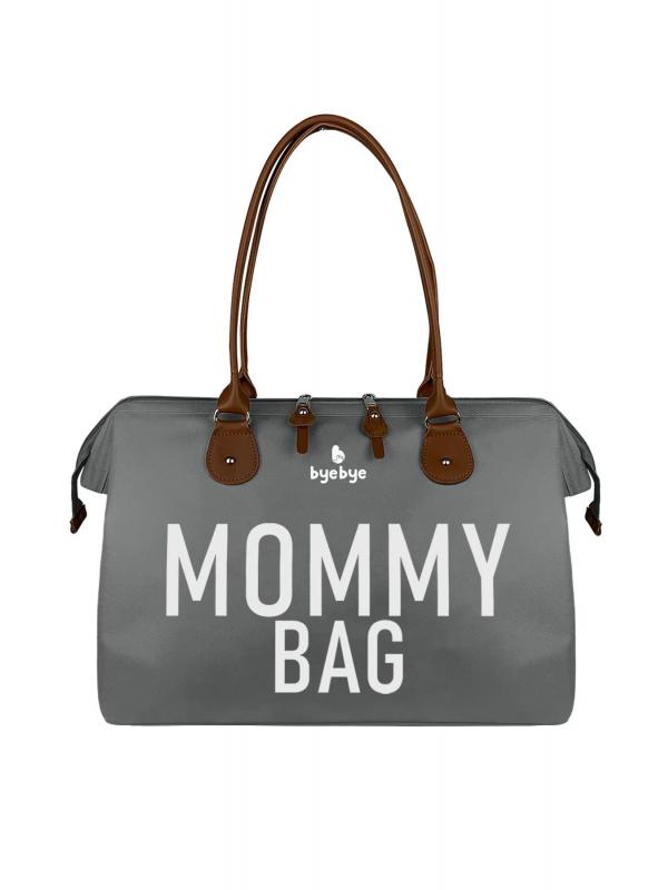 Mommy Bag  Anne Bebek Bakım ve Kadın Çantası-Gri