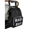 Baby Bag Anne Bebek Bakım Omuz Çantası Silver Anne Bebek Bakım Sırt Çantası